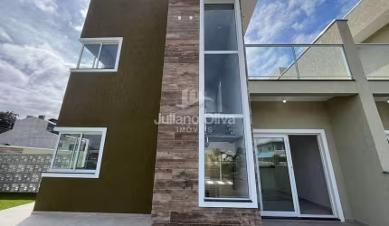 Sobrado Com 3 Dormitórios à Venda, 122 M² - Barra do Saí - Itapoá/sc