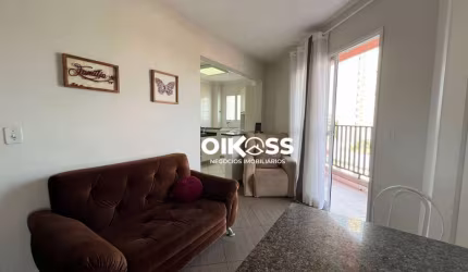 Apartamento todo Mobiliado com 1 dormitório para alugar, 76 m² por R$ 1.896/mês - Parque Industrial - São José dos Campos/SP