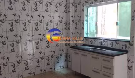 Casa para Locação em Santana de Parnaíba, Parque Santana, 1 dormitório, 1 banheiro
