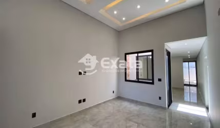 Casa terrea com 3 dormitorios em condominio fechado no Residencial Flores, Votorantim