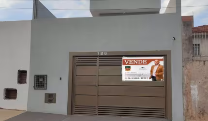 Casa para Venda em Presidente Prudente, Jardim Iguaçu, 2 dormitórios, 1 suíte, 2 banheiros, 2 vagas