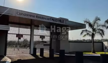 Terreno plano à venda em condomínio fechado no Jardim Claudia em Foz de Iguaçu/PR