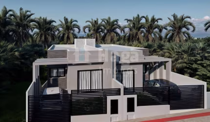 Casa geminada à venda no bairro Águas Claras em Brusque/SC