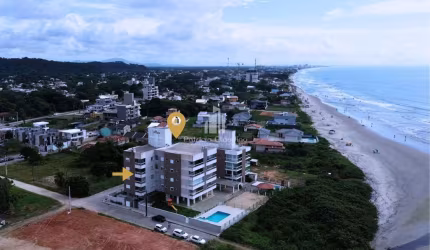 Apartamento Frente para o Mar, Mobiliado com 03 Dormitórios!