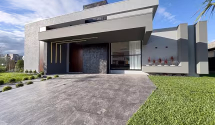 Casa térrea com 4 suítes no Condomínio  Lagoa do Passo