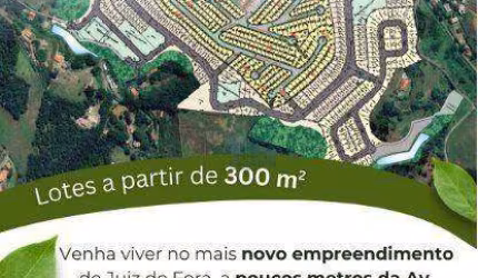 Terrenos à venda, a partir 300 m² e valores a partir de R$225.000 - Sagrado Coração de Jesus - Juiz de Fora/MG