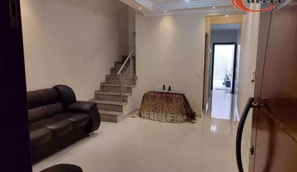 Sobrado com 3 dormitórios à venda, 102 m² por R$ 560.000,00 - Vila Guarani - Santo André/SP