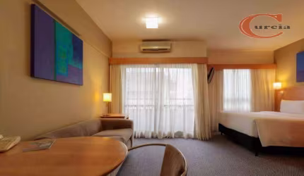 Flat com 1 dormitório à venda, 43 m² por R$ 424.000,00 - Cerqueira César - São Paulo/SP