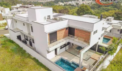 Sobrado em condómino fechado com 4 dormitórios à venda, 358 m² por R$ 4.500.000 - Residencial Duas Marias - Indaiatuba/SP