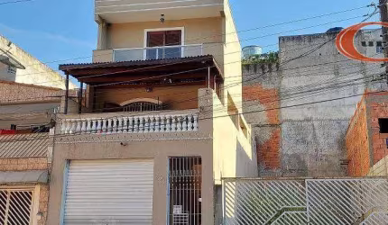 Sobrado com 3 dormitórios à venda, 150 m² por R$ 552.000,00 - Conjunto Habitacional Turística - São Paulo/SP