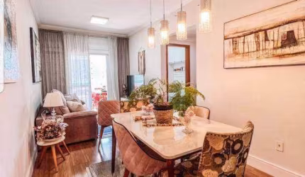 Apartamento com 2 dormitórios à venda, 74 m² por R$ 535.000 - Canto do Forte - Praia Grande/SP