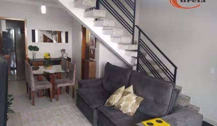 Sobrado em condomínio fechado com 3 dormitórios à venda, 101 m² por R$ 660.000 - Vila Rosa - São Paulo/SP