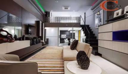 Loft porteira fechada com 2 dormitórios à venda, 215 m² por R$ 1.800.000 - Moema - São Paulo/SP
