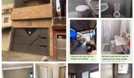 Sobrado com 3 dormitórios à venda, 185 m² por R$ 395.000,00 - Jardim Nossa Senhora de Fátima - São Bernardo do Campo/SP
