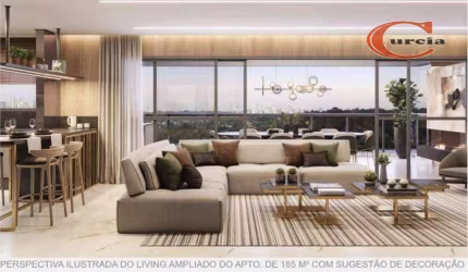 Apartamento com 4 dormitórios à venda, 185 m² por R$ 3.400.000,00 - Santo Amaro - São Paulo/SP