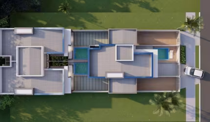 ÓTIMA RESIDÊNCIA EM CONSTRUÇÃO COM PISCINA