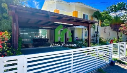 Casa em condomínio fechado com 4 quartos à venda na FOZ DO JOANES, Buraquinho, Lauro de Freitas, 280 m2 por R$ 1.250.000