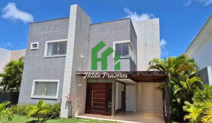 Casa em condomínio fechado com 3 quartos para alugar na Rua Caraíva, 190, Alphaville (Abrantes), Camaçari por R$ 8.000