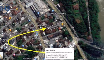 Terreno à venda, 1402 m² por R$ 2.900.000,00 - Centro (Blumenau) - Blumenau/SC
