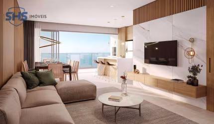 Apartamento com 3 dormitórios à venda, 120 m² - Armação - Penha/SC