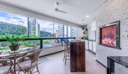Apartamento com 4 dormitórios à venda, 234 m² por R$ 1.200.000,00 - Ponta Aguda - Blumenau/SC