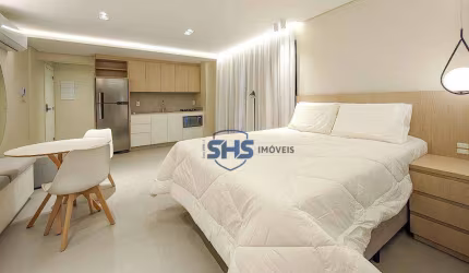 Apartamento com 1 dormitório para alugar, 32 m² por R$ 3.390,00/mês - Velha - Blumenau/SC