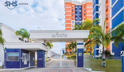 Apartamento com 2 dormitórios para alugar, 55 m² por R$ 2.880,00/mês - Asilo - Blumenau/SC