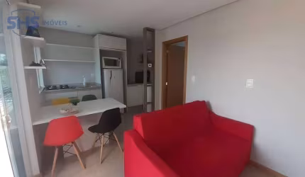 Apartamento com 1 dormitório para alugar, 25 m² por R$ 1.860,00/mês - Água Verde - Blumenau/SC