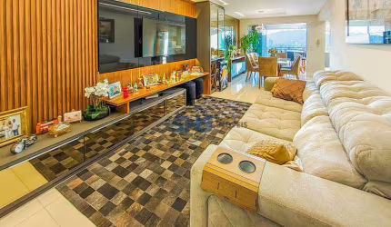 Apartamento com 3 dormitórios para alugar, 112 m² por R$ 6.250,00/mês - Velha - Blumenau/SC