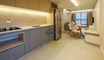 Apartamento com 2 dormitórios para alugar, 52 m² por R$ 5.660,00/mês - Velha - Blumenau/SC