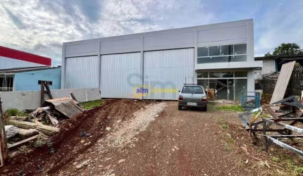 Excelente oportunidade de locação de um barracão no Trevo de Chapecó