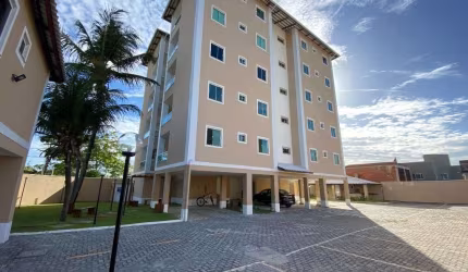 Apartamento com 2 dormitórios para alugar, 55 m² por R$ 1.455,00/mês - Sede - Aquiraz/CE