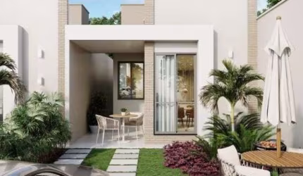 Casa com 2 dormitórios à venda, 66 m² por R$ 290.000,00 - River Parque - Eusébio/CE