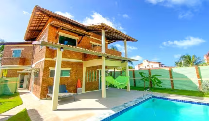 Casa com 3 dormitórios à venda, 162 m² por R$ 499.000,00 - Praia do Presídio - Aquiraz/CE