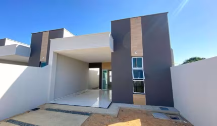 Casa com 2 dormitórios à venda, 85 m² por R$ 260.000,00 - Loteamento Sol Nascente - Aquiraz/CE