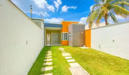 Casa com 3 dormitórios à venda, 93 m² por R$ 385.000,00 - Urucunema - Eusébio/CE