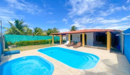 Casa com 5 dormitórios à venda, 230 m² por R$ 350.000,00 - Praia do Presídio - Aquiraz/CE