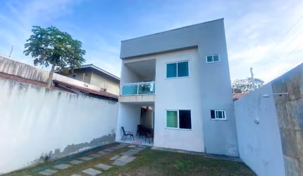 Casa com 2 dormitórios à venda, 100 m² por R$ 300.000 - Jacunda - Aquiraz/Ceará