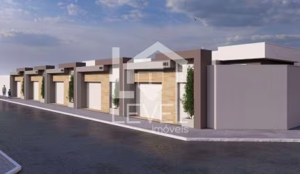 Casa com 3 dormitórios à venda, 89 m² por R$ 290.000,00 - Sede - Aquiraz/CE