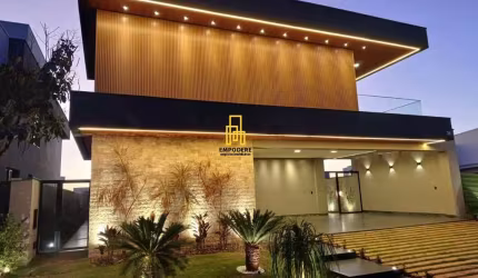 Casa em Condomínio para Venda em Uberlândia, Condomínio Cyrela Buritis, 4 dormitórios, 4 suítes, 5 banheiros, 4 vagas