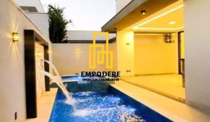 Casa em Condomínio para Venda em Uberlândia, Condomínio Splêndido, 4 dormitórios, 4 suítes, 5 banheiros, 2 vagas