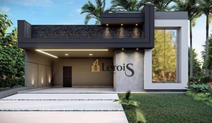 Casa com 3 dormitórios à venda, 205 m² por R$ 1.390.000,00 - Condomínio Residencial Evidências - Indaiatuba/SP