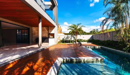 Casa com 4 dormitórios à venda, 415 m² por R$ 4.690.000,00 - Condomínio Villa Dos Pinheiros - Indaiatuba/SP
