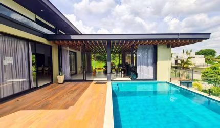 Casa com 4 dormitórios à venda, 418 m² por R$ 4.200.000,00 - Condomínio Plaza Athénée - Itu/SP