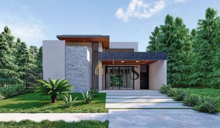 Casa com 3 dormitórios à venda, 161 m² por R$ 1.200.000,00 - Condomínio Central Parque - Salto/SP