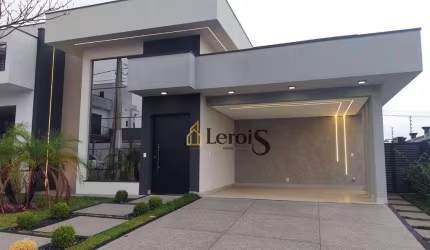 Casa com 3 dormitórios à venda, 180 m² por R$ 1.690.000,00 - Condomínio Jardins Di Roma - Indaiatuba/SP