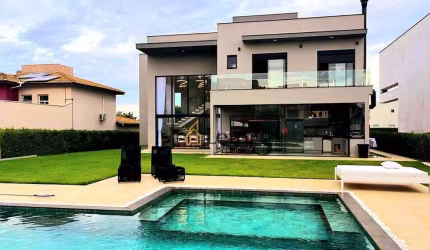 Casa com 4 dormitórios à venda, 370 m² por R$ 4.500.000,00 - Condomínio Fazenda Alvorada - Porto Feliz/SP
