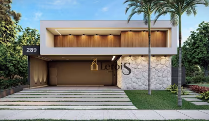 Casa com 4 dormitórios à venda, 266 m² por R$ 3.000.000,00 - Condomínio Helvetia Park II - Indaiatuba/SP