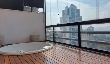Cobertura duplex - mobiliada - 127 m2 -  9.000,00 pacote - Centro Alphaville