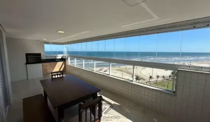 Apartamento com 3 quartos para alugar na Vila Caiçara, Praia Grande , 120 m2 por R$ 7.000
